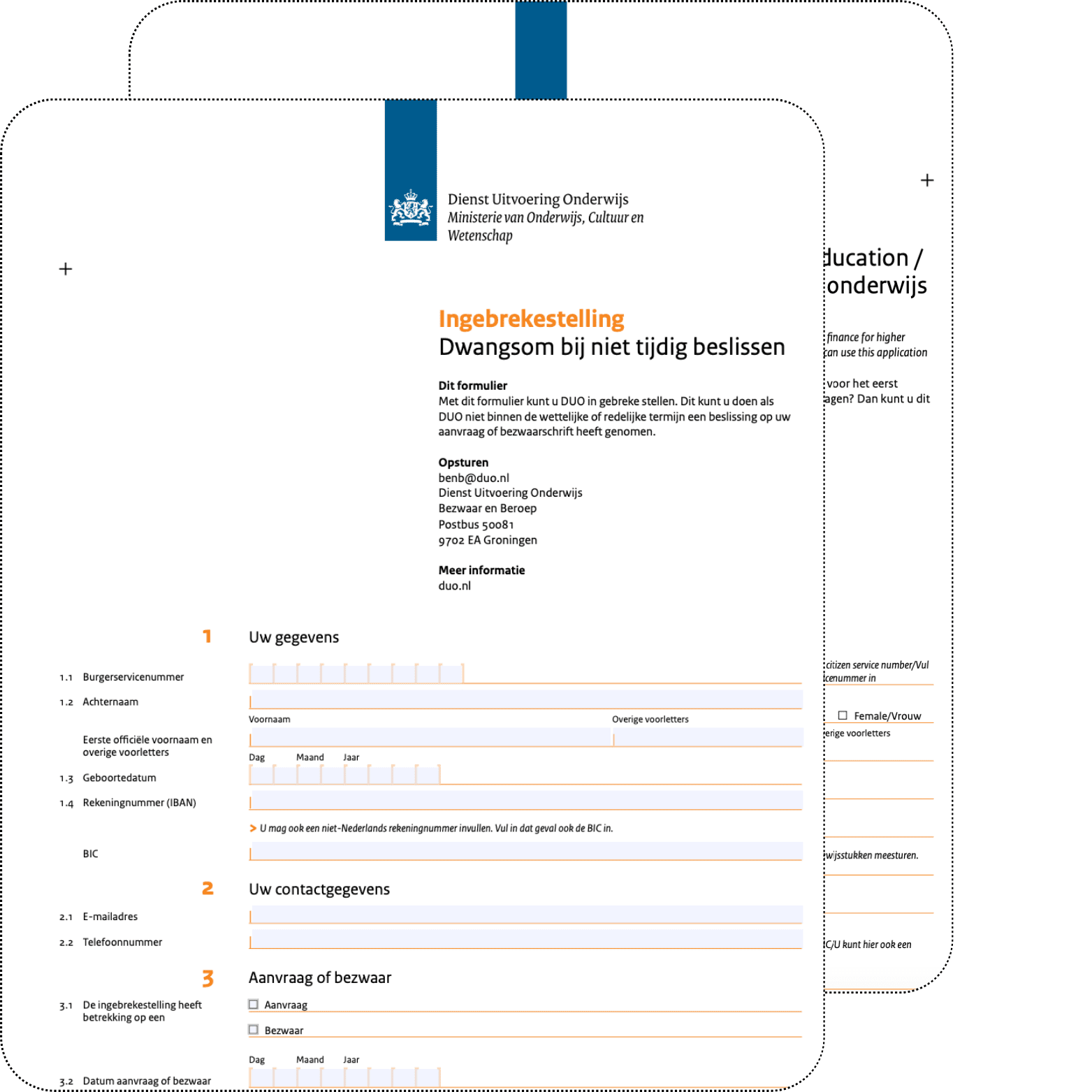 Studentfinance DUO application and income forms explained